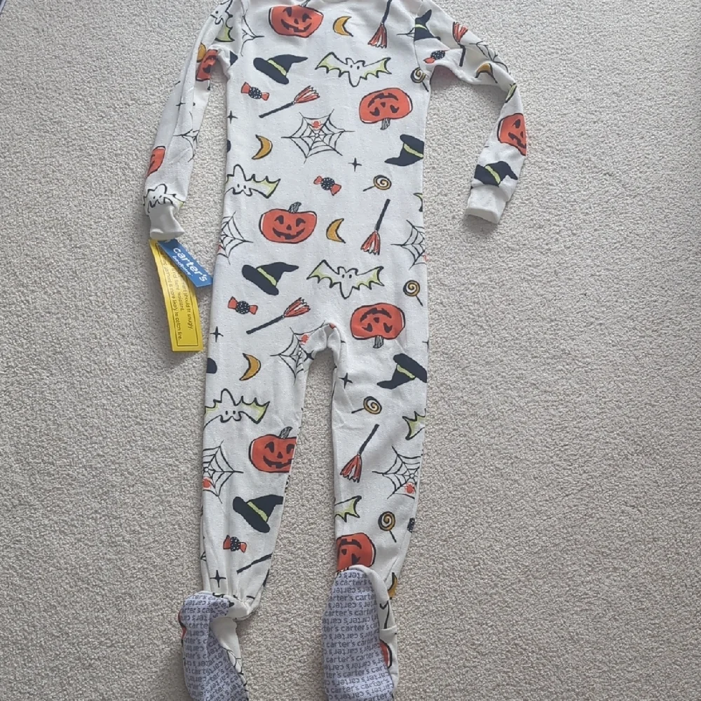 3 For $30. Carter's Halloween Footie Pajamas